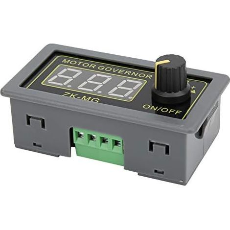 Contrôleur de vitesse de moteur à courant continu PWM régulateur de vitesse de moteur variateur de lumière LED encodeur d'affichage numérique 5 V 12 V 24 V (1/5)
