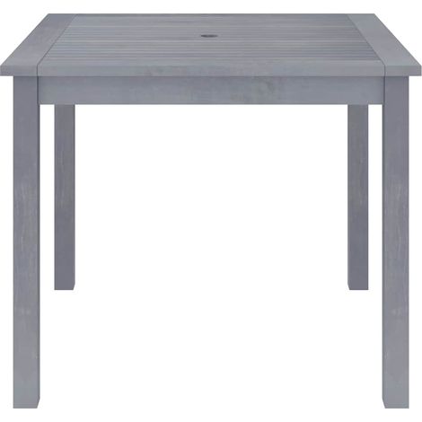 Maison Exclusive - Tavolo da Pranzo da Giardino 88x88x74 cm in Massello di Acacia (1/5)