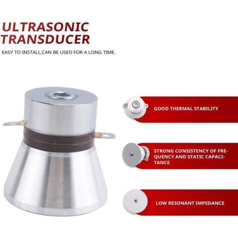 NALOOKAMIC Transducteur Piézoélectrique Ultrasons 100W 28kHz pour Nettoyage Haute Performance