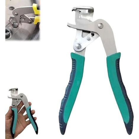 Pinze per clip per auto, pinze per bottoni automatici in plastica, strumento per la rimozione di elementi di fissaggio, strumento per la rimozione di rivetti in plastica (1/4)