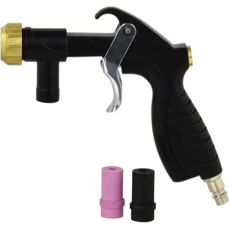 Sandstrahlpistole geko g03149 2 Düsen Keramik Metall