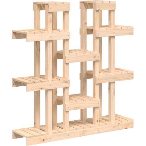 Maison Exclusive - Pflanzenständer 104,5x25x109,5 cm Massivholz K