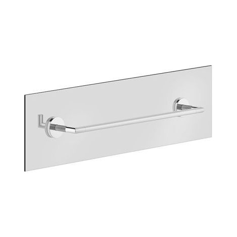 Gessi Ingranaggio, toallero 450mm para montaje en pared de vidrio