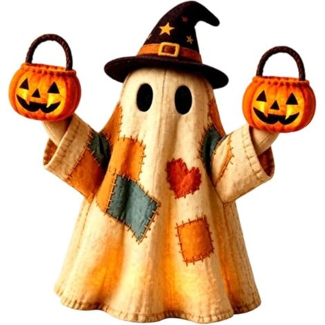 Décoration en tissu à motifs pour les fêtes d'automne et la présentation en rayon (1/5)