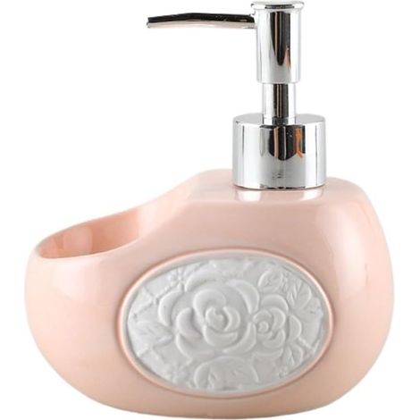 Distributeur de savon de comptoir, flacon de lotion en céramique-AquaForge (1/5)