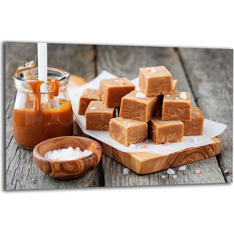 PLAQUE DE PROTECTION EN VERRE POUR CUISINIÈRE 80x52 SWEETS (1/5)
