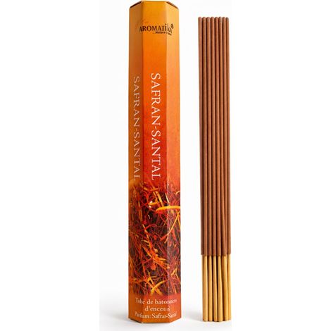 Encens Safran Santal Boîte de 20 bâtonnets