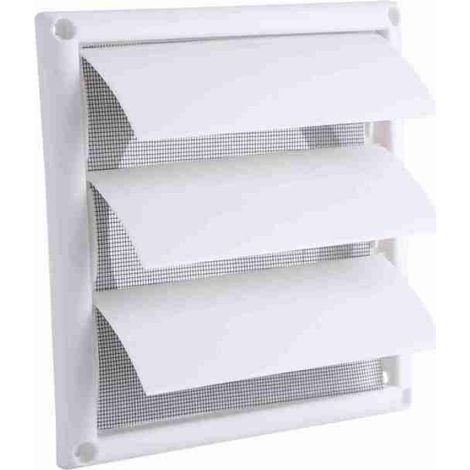 Grille d'aération en plastique Couvercle de Grille de Ventilation en quincaillerie fenetre 20x20x3cm/7,9x7,9x1,2 pouces (1/5)