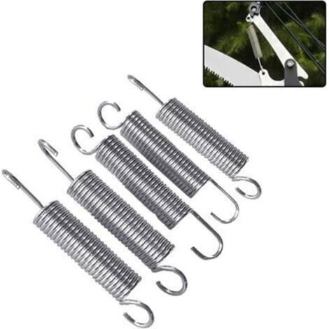 Ressort - Acier Inoxydable - Pour Ciseaux De Jardin Et De Poda - Lot De 2 (1/5)