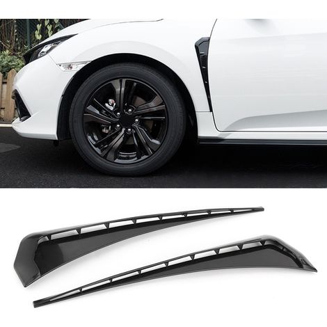 Bande décorative adhésive universelle pour cache-aération d'aile de voiture, compatible avec Honda Civic (1/5)