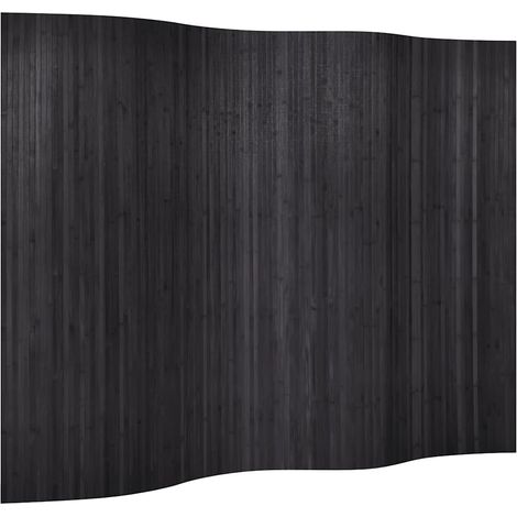 Cloison de séparation-Paravent-Séparateur de pièce Bambou Gris 250 x 165 cm (1/5)