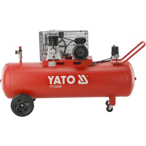 Compresseur 200 litres, 10 bars, 2200 W (1/3)