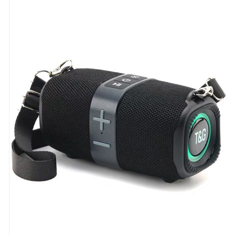 Enceinte Bluetooth portable TG667 avec éclairage LED intégré (noire) (1/5)