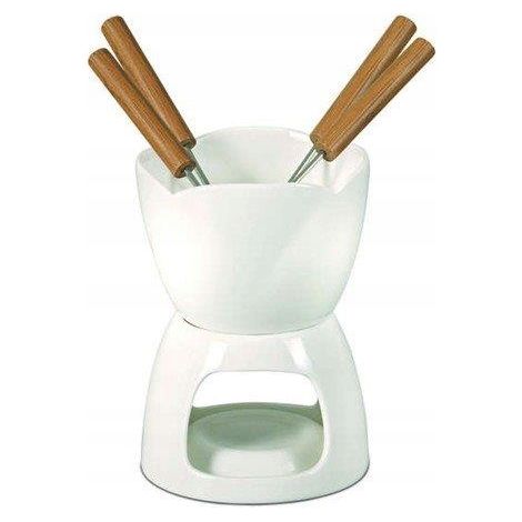 SCHOKOLADENFONDUE-SET + BANQUET BIANCA GABELN