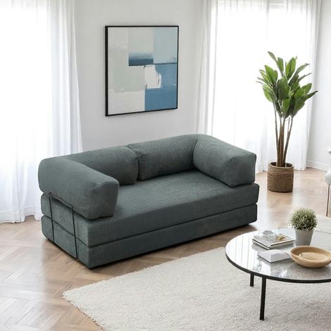 Canapé-lit vert confort, 190 cm ALTEA (1/5)