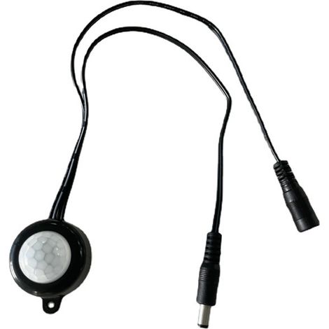 Dc5V-24V 12V 5A Pir Corps De Mouvement Infrarouge Capteur De Detecteur De Capteur Photosensible Commutateur Pour Diodes Electroluminescentes Bande De Lumiere, Noir (1/5)