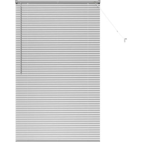 Maison Exclusive - Persianas venecianas Manual Plateado 175 x 105