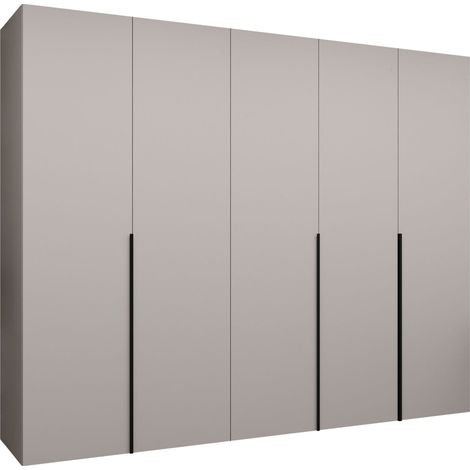 Armoire Hartford 538, Cachemire, 202x250x52cm, Portes d'armoire: Avec des charnières, Nombre d'étagères: 0 (1/5)