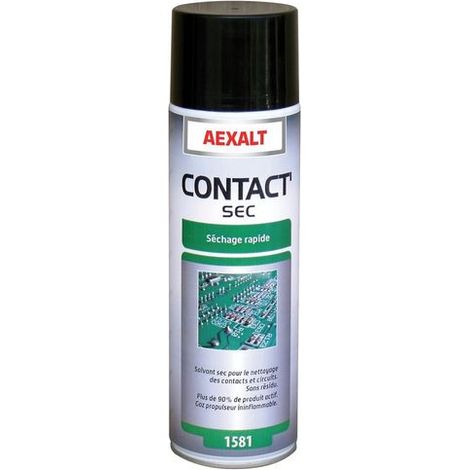 NET'ÉLECTRO SEC - Solvant sec tous contacts - 650 ml - AEXALT - 1581