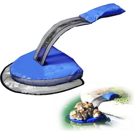 Rampe d'Évacuation pour Piscine, Rampe de Sauvetage Piscine Animaux, Piscine Gonflable Rampe d'Évasion, Gonflable Rampe d'Évasion de Sauvetage, Sauvetage Grenouille Canard Animaux (1/4)