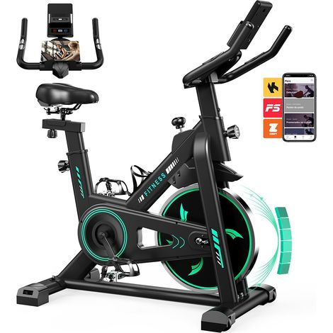 Vélo d'Appartement Biking,Vélo d'exercice,Vélo d'intérieur,Roue d'inertie 13KG,Résistance réglable magnétique pour domestique DC002A (1/5)