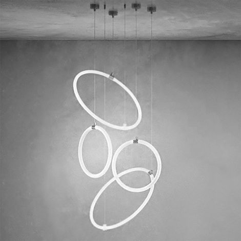 Neon flessibile gea led neon flex 360 anelli gst201c gst200c led 7818lm ip66 3000k 24v striscia tubolare soffitto driver remoto