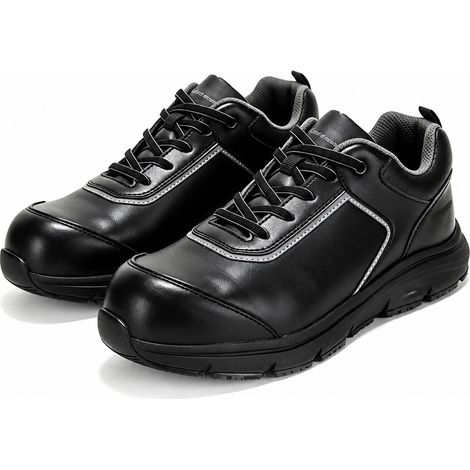 Chaussures de sécurité montantes pour homme CJ013 cuir gaufré taille 39 résistantes aux huiles et acides cj013 39 1,5 kg – Livraison gratuite