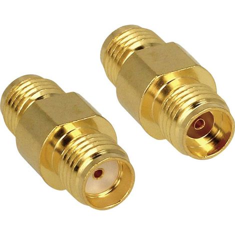 Adaptateur delock 50 ohms laiton 8x17,5x8 mm (1/4)