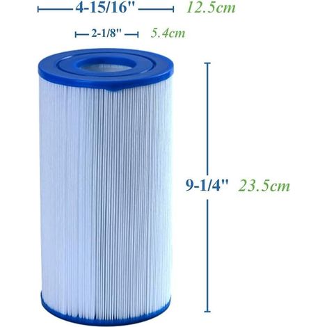FD2002 Spa-Filter, kompatibel mit PRB35-IN, C-4335, FC2385, Ersatzfilterkartusche für Whirlpools, 2er-Pack (1/5)