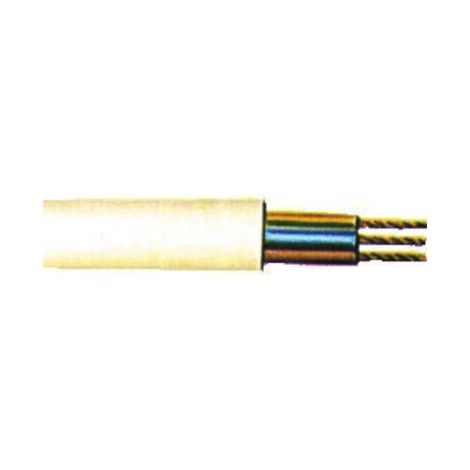 PVC-Schlauchleit. H05VV-F 3G1,5mm2, 25m-Ring, ws (1/2)