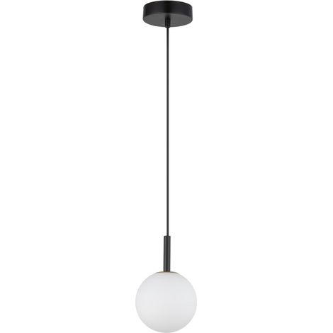 Lampada a sospensione nera sfera vetro Gama G9 Sigma (1/5)