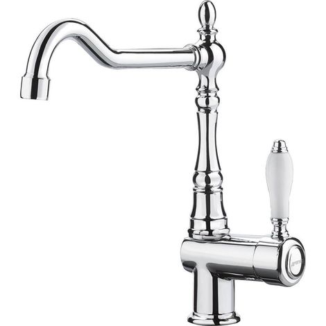 Smeg MIR6CR-2 rubinetto Cromo Made in Italy. Colore del prodotto: Cromo, Controllo del flusso d'acqua: Leva sanitaria, Numero di rubinetti/leve: Singolo. Altezza (max): 29,9 cm, Distanza parte più ... (1/3)