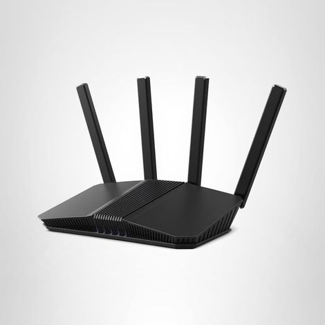 Routeur WiFi Extensible - 3600 Mbps - Double Bande 2.4 GHz / 5 GHz - Port 2.5G WAN/LAN - 4 Ports Gigabit - Sécurité Réseau - Contrôle Parental - Pour Maison Connectée (1/5)