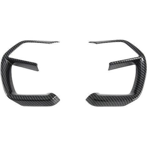 1 paire de caches pour boutons de volant de voiture L Nx4 2021-2023, autocollants décoratifs pour le cadre du volant-AquaForge (1/3)
