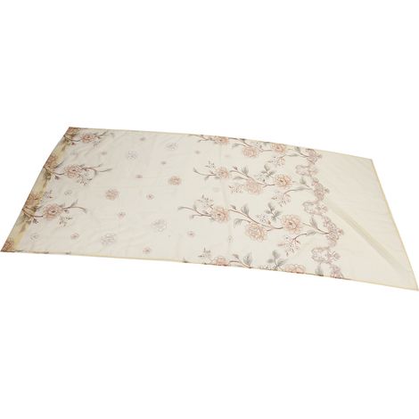 Rideau En Tulle Imprimé Pivoine - 200x100 Cm - Pour Salon Chambre Et Cuisine - 1 Pièce (1/5)