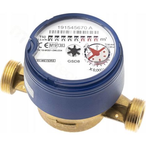 COMPTEUR D'EAU GSD8 1/2'' 2,5 m3 COMPTEURS D'EAU FROIDE