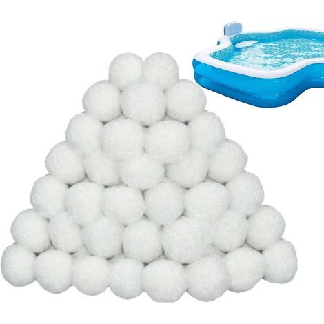 Billes Filtrantes Filtration pour Piscine - Alternative au Système de Filtration pour Bassins Extérieurs (1/5)