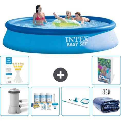 Easy Set Pool Rund - 396x84 cm - 7-teilig  S267 (1/5)