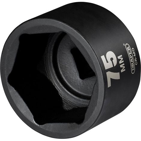 Draper HI-TORQ® 75mm (3-inch) Impact Socket, 1" Square Drive, Standard Length, 6-Point Design (1/2)