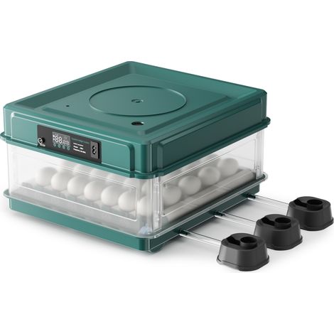 Fudajo Incubatrice di superficie completamente automatica 48 uova Covatrice polli, anatre, pulcini