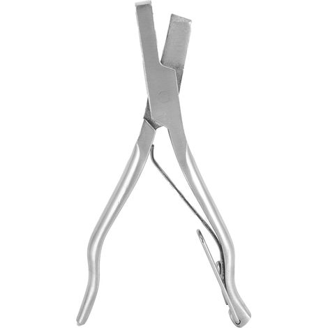 Encocheuse auriculaire pour porcs, antirouille, facile à utiliser, en acier inoxydable, outil de marquage pour animaux d'élevage, encocheuse auriculaire en forme de U (1/5)