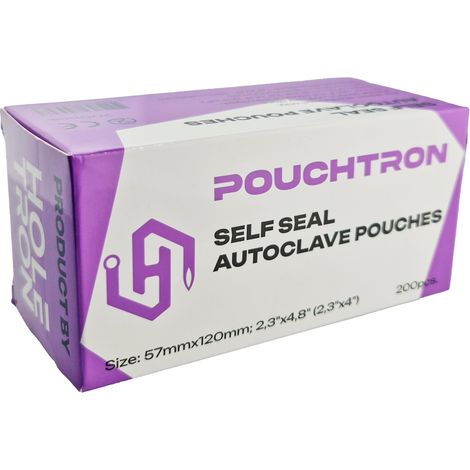 Sachets de stérilisation auto-adhésifs - 57 x 120 mm - Holetron - NK-032 (1/2)
