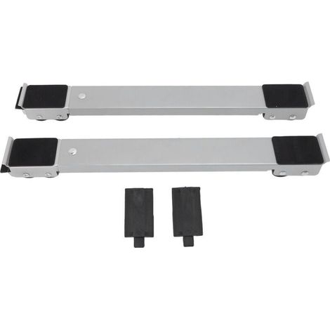 Rouleau d'appareil Extensible robuste, roulement de charge, Base rétractable, curseur pour lave-linge et sèche-linge, meubles, 300KG (1/4)