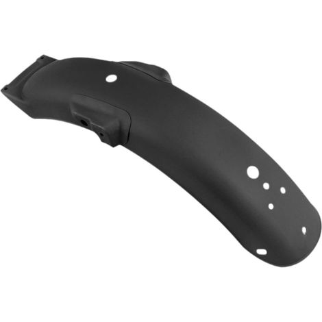 Guardabarros de hierro reforzado, fácil instalación, color negro, repuestos, decoración, piezas de modificación para CG125, negro mate. (1/5)