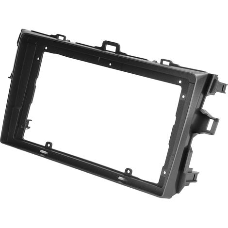 Autoradio 2 DIN 9 Pouces Gris Argent Facia Tableau de Bord ABS Panneau Audio pour Toyota Corolla 2006-2013 (1/5)
