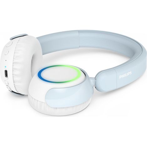 Philips TAK4200B Auricolare Con cavo e senza cavo A Padiglione Musica e Chiamate Bluetooth Bianco, Blu (1/4)