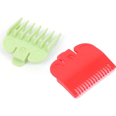2 Guides de tondeuse à cheveux, peignes de coupe professionnels, accessoires compatibles pour tondeuse, kit de 2 pièces, guides de rasage de précision (1/5)