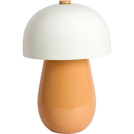 Light & Living - lampe de table - LINOR - orange - métal - E27 -