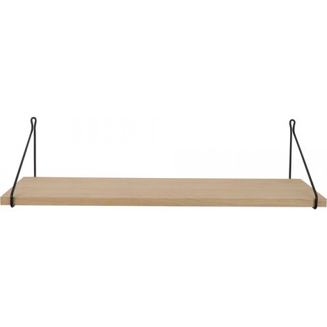 Etagère Vintage Chêne Premium Brut 80 x 25 cm (1/4)