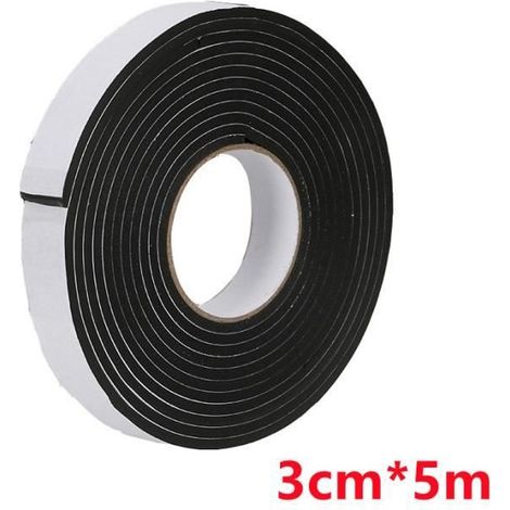 Ruban Adhésif Étanche - Non spécifié - 5m - Noir - EVA - Utilisation Bâtiment (1/4)